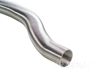 Fleksibel slange i aluminium